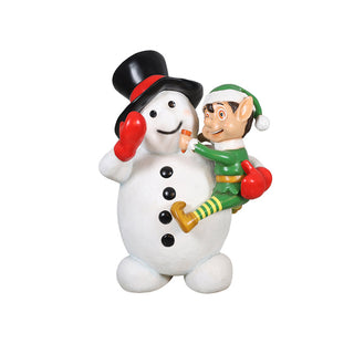 Santa Elf On Snowman (Special color)