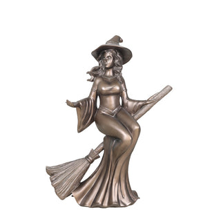 Witch Riding A Broom