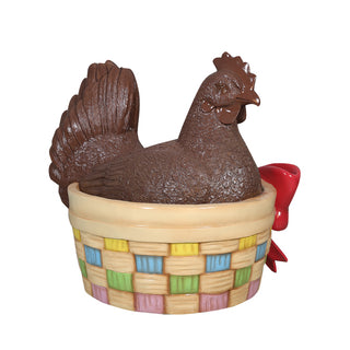 Hen In Easter Basket