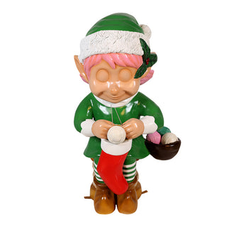 Knitting Elf (Green)