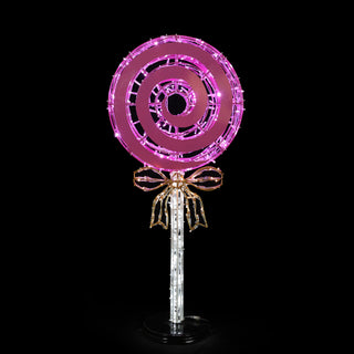 LOLLIPOP WITH RIBBON (PINK)