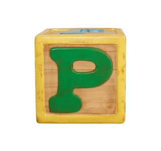 Letter Block "U,F,A,P,Z,J" (Yellow)