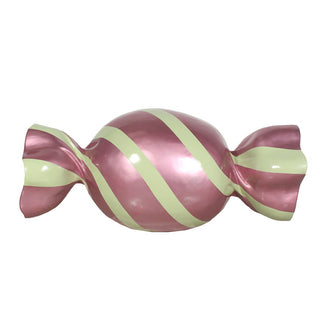 Round Stripe Candy (Pink) 5ft.