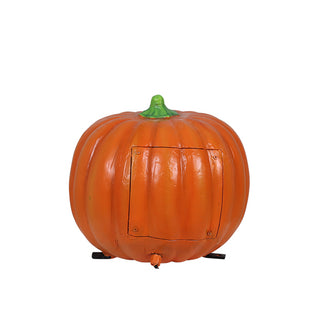 Pumpkin head with light