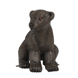 Sitting American Bear Baby (black)