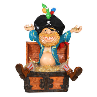Pirate in treasurechest
