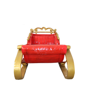 Santa Sleigh (Red & Gold)