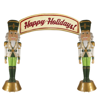 American Christmas Nutcracker archway