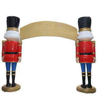 NUTCRACKER ARCHWAY "HAPPY HOLIDAYS"
