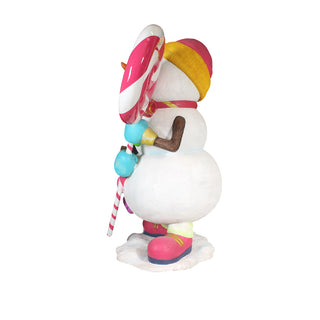 Snowman With Whirly Pop