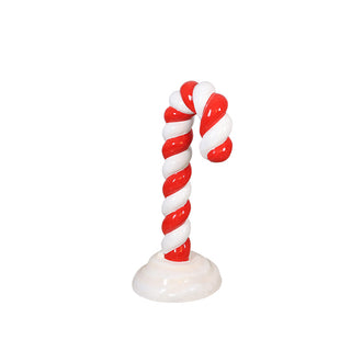 CANDY CANE IN SNOW
