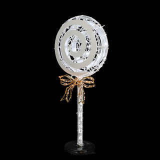LOLLIPOP WITH RIBBON (COLD WHITE)