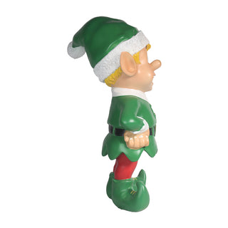 Standing Santa Elf (Green & blond)